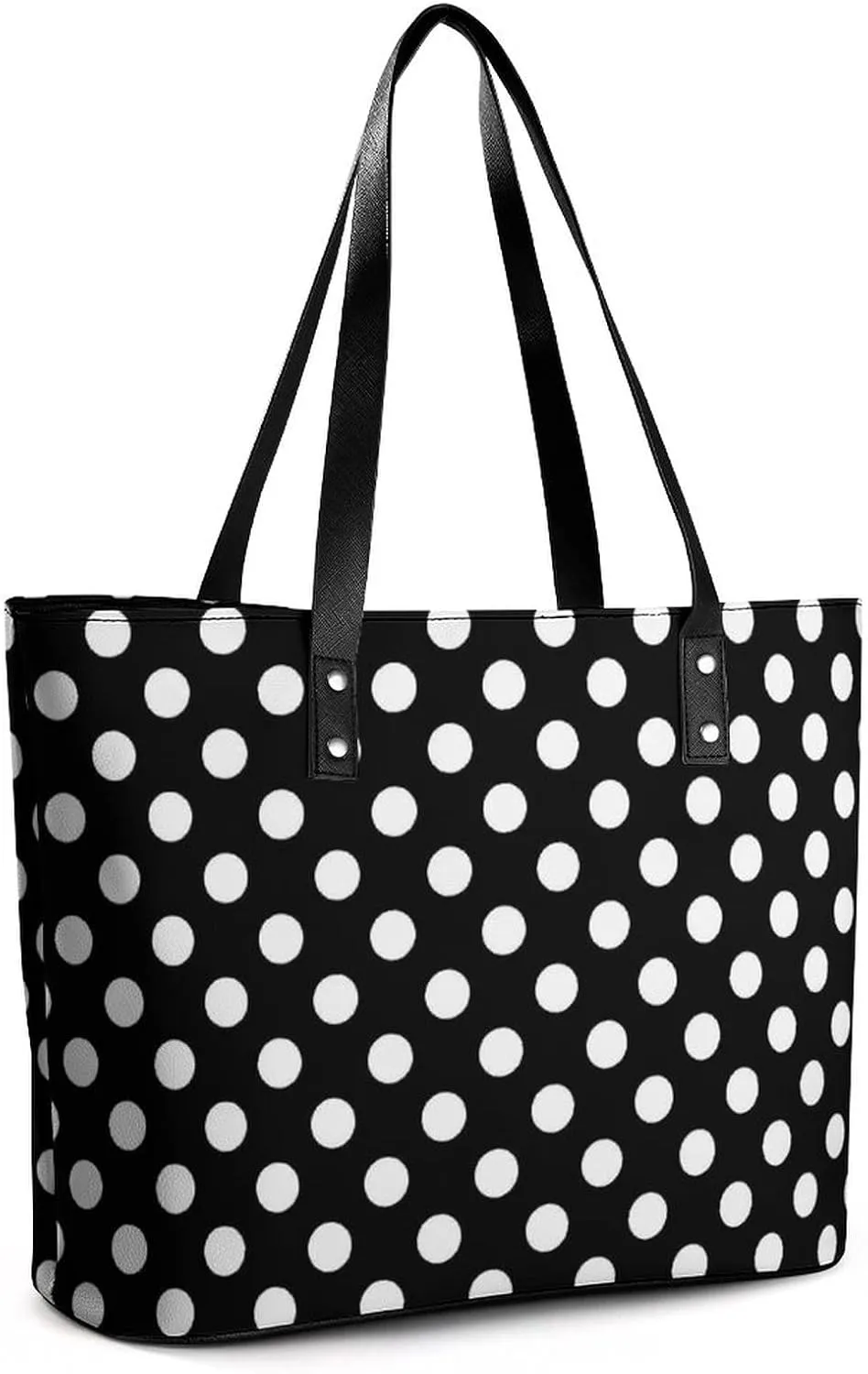 Large Tote Bag Fashion Portable Handbags With Zipper For Women And Men