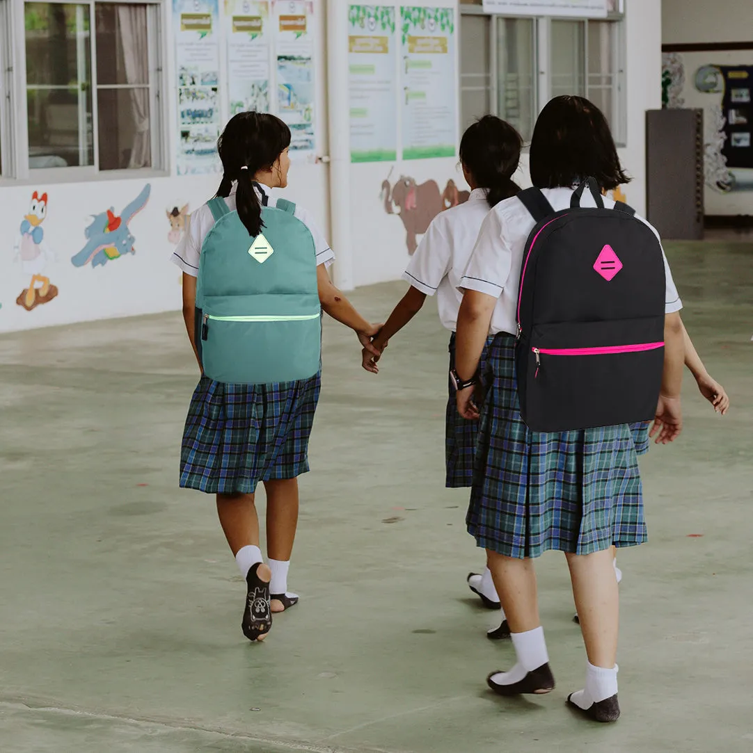 Lash Tab Backpack w Side Mesh Pockets For Girls Wholesale