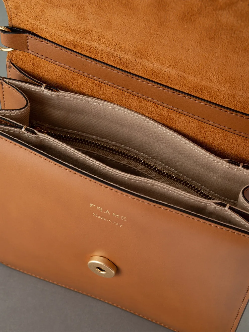 Le Signature Mini Bag in Cuoio