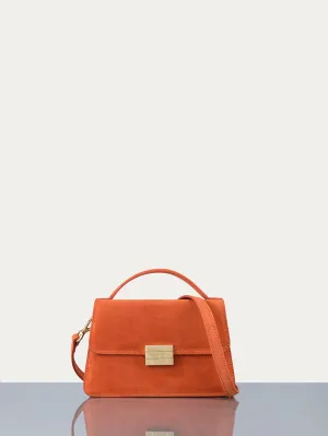 Le Signature Small Top Handle in Burnt Orange