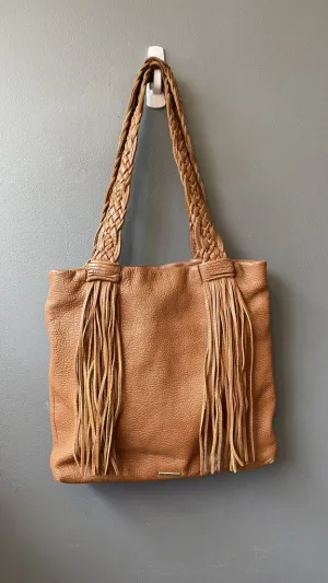 Leather Fringe Shoulder Bag