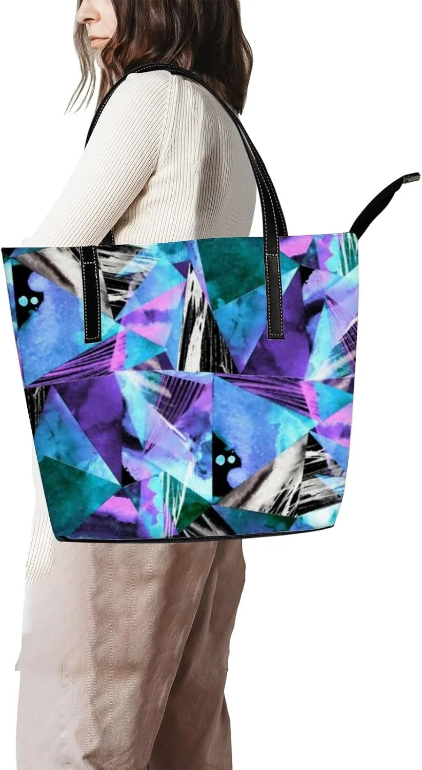 Leather Handbags Women's Crossbody Handbags Work Tote Bags for Women Coach Handbags Tote Bag with Zipper.