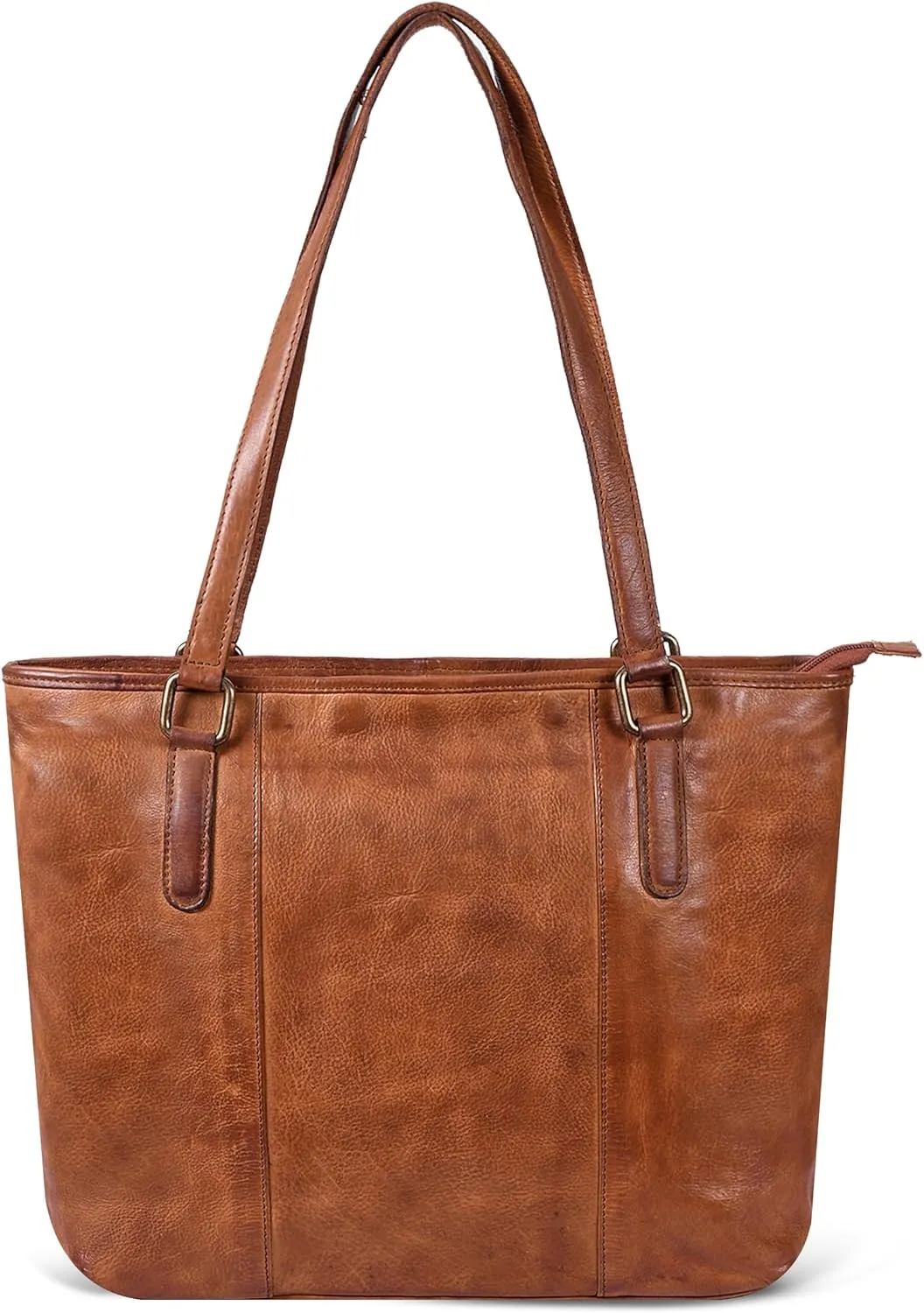 Leather Purse For Women - Real Leather Tote For Women - Ladies Shoulder Handbag For Work, Travel, Casual Use