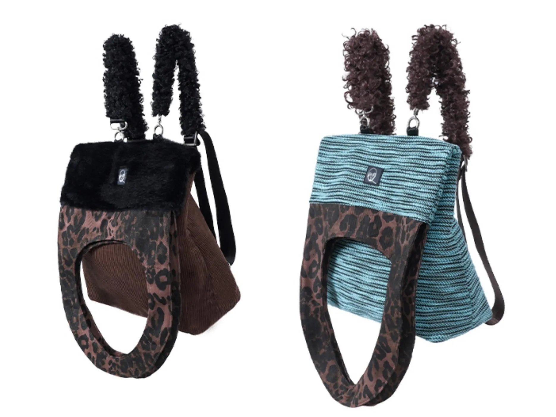 Leopard Fur Shoulder Bag