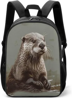 Lightweight Backpacks Cute Travel Bag Durable Beaver Animal Printing Small Travel Backpack For Women & Men