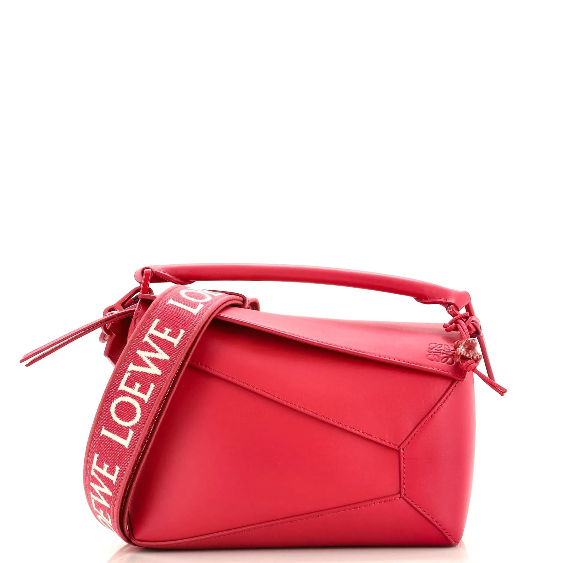 LOEWE Monochrome Puzzle Edge Bag Leather Small
