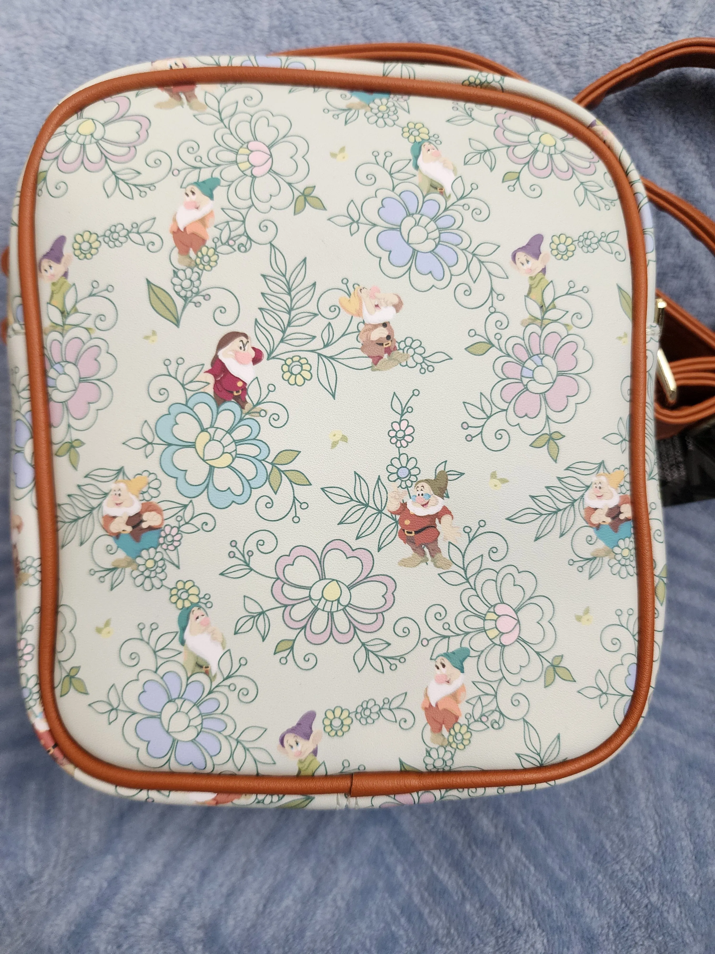 Loungefly Disney Snow White and The Seven Drawfs Floral Crossbody Bag
