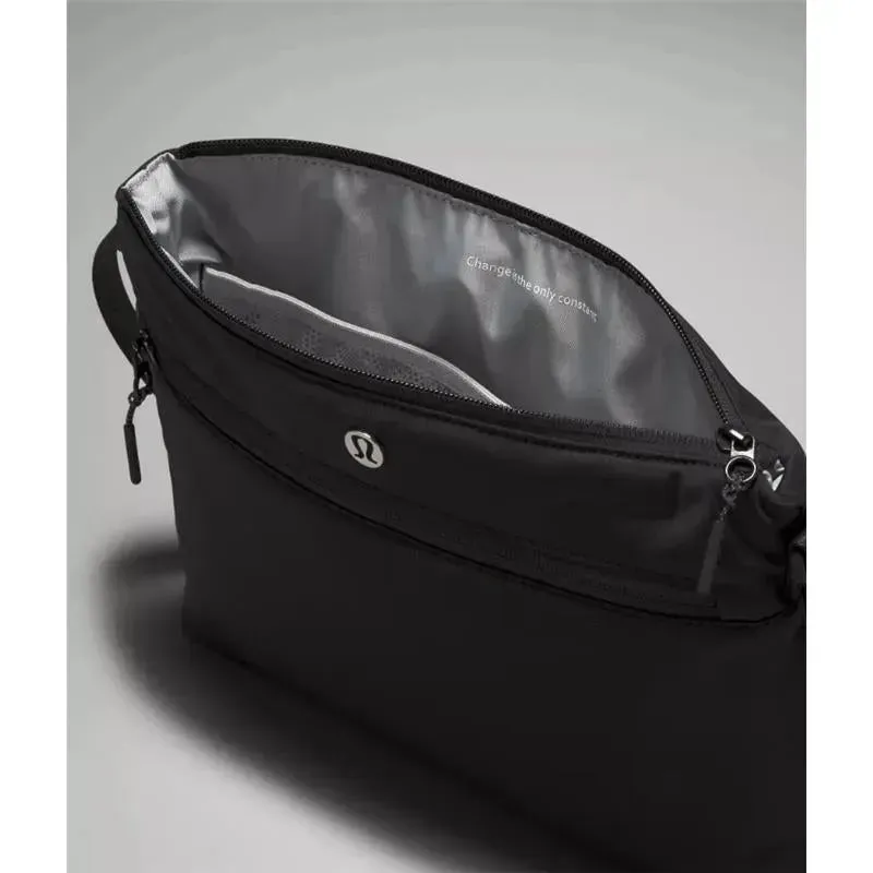 Lululemon - Mochila para novos pais 17L, Preto/Prata Drop