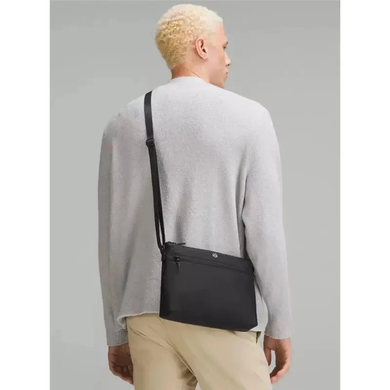 Lululemon - Mochila para novos pais 17L, Preto/Prata Drop