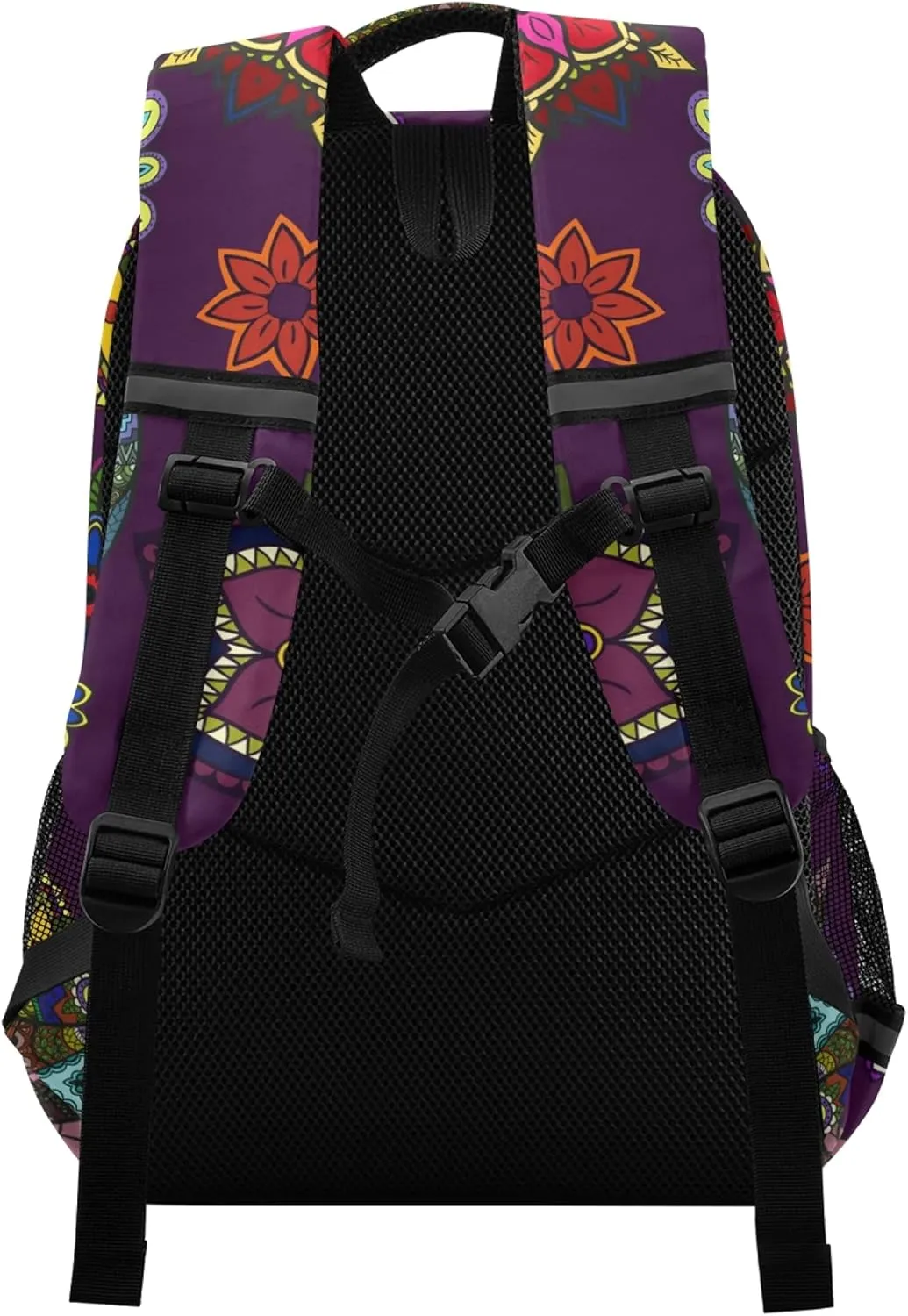 Mandala Boho Owl Backpacks Laptop School Book Bag Lightweight Daypack for Men Women Teens Kids