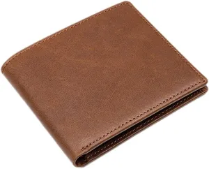 Mans Handbags Coin Purse Cards Holder Leather Billfold Wallet