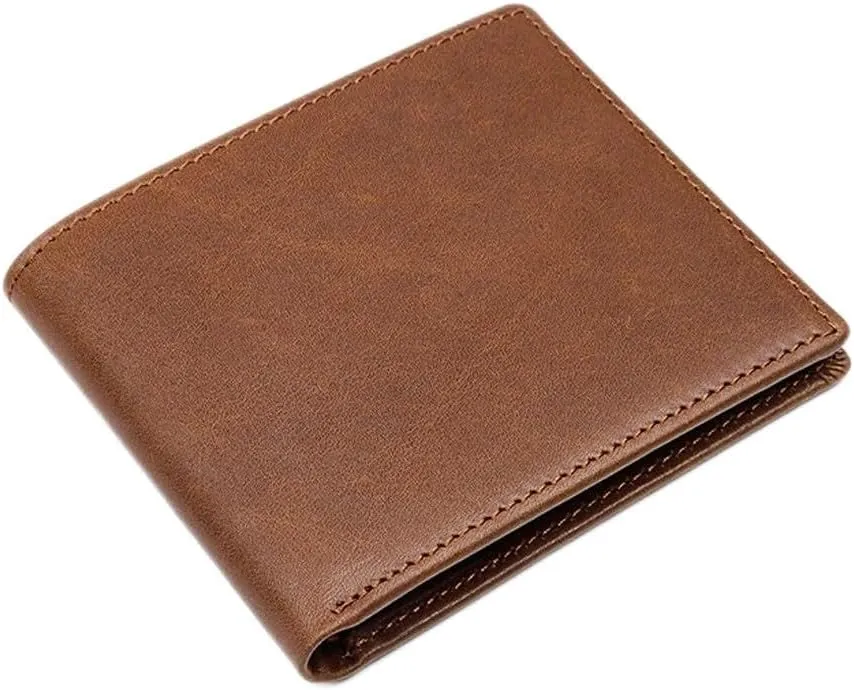 Mans Handbags Coin Purse Cards Holder Leather Billfold Wallet
