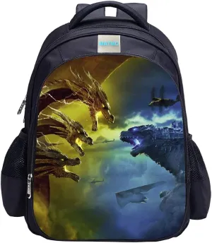 MATMO Monster Dinosaur Backpack Monster Dinosaur Backpacks for Boys School Backpack Kids Bookbag (Monster Dinosaur Backpack 12)
