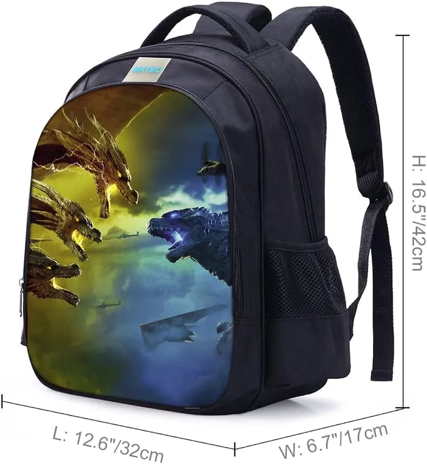 MATMO Monster Dinosaur Backpack Monster Dinosaur Backpacks for Boys School Backpack Kids Bookbag (Monster Dinosaur Backpack 12)