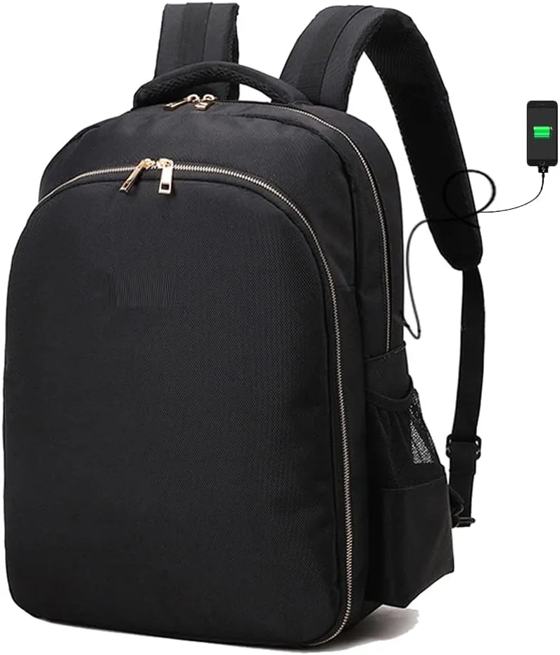 MAXPAND Portable Backpack Bag for Barbers Hairdressings Backpacks for Clippers and Supplies Barbers Organizer with USB Port Hairdresser Tool Bag, XR-2128