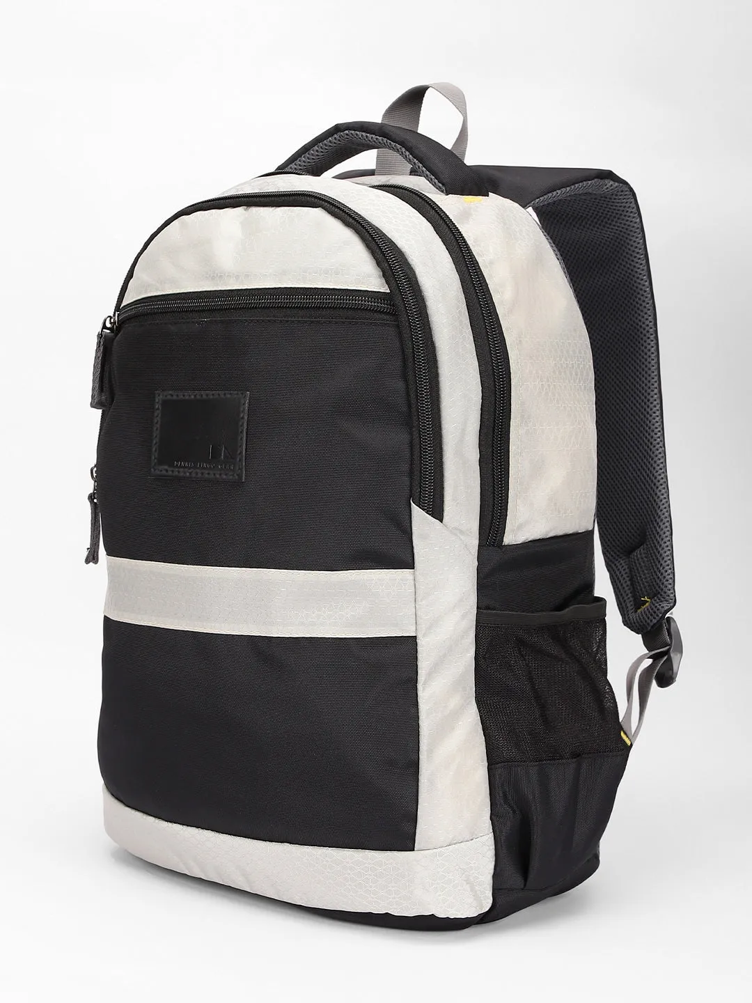 Men's Black Water Repellent Travel Backpack with adjustable shoulder strap