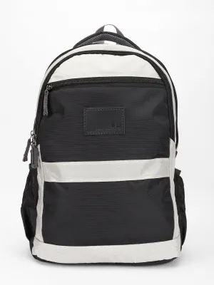 Men's Black Water Repellent Travel Backpack with adjustable shoulder strap
