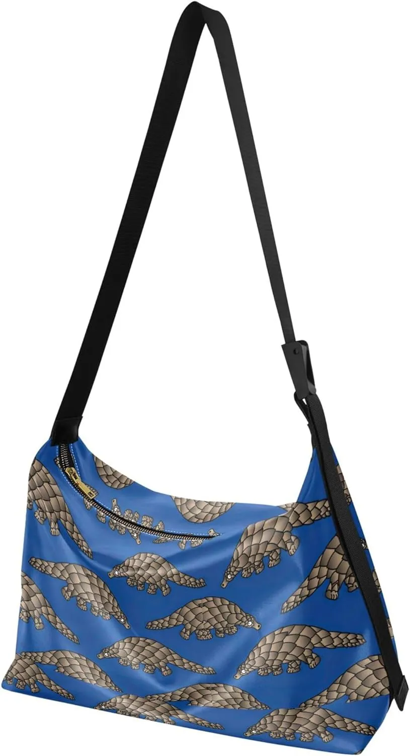 Merry Christmas Lights Santas PU Leather Women Bag Hobo Large Crossbody Bags Animal Print Crossbody Hobo Purse