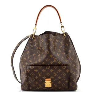 Metis Hobo Monogram Canvas