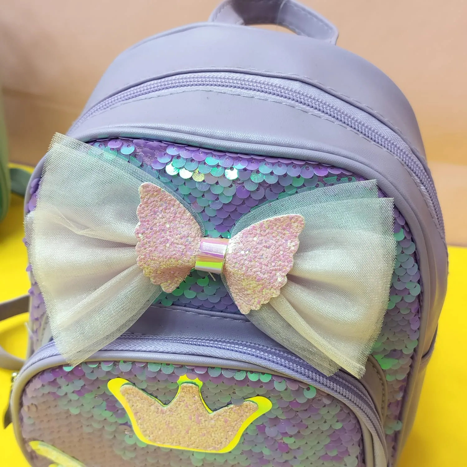 Mini Sequence Bow Backpack