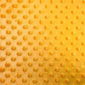 Minky Dimple Dot Soft Cuddle Fabric (Mango, 1 Yard)
