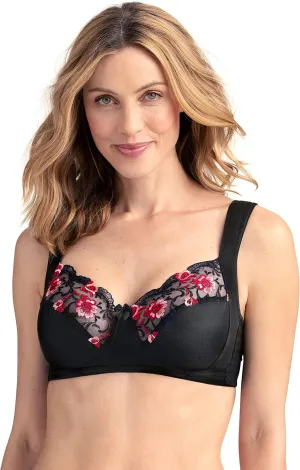 Miss Mary of Sweden Shine Underwire Embroidered Unpadded Cup Bra