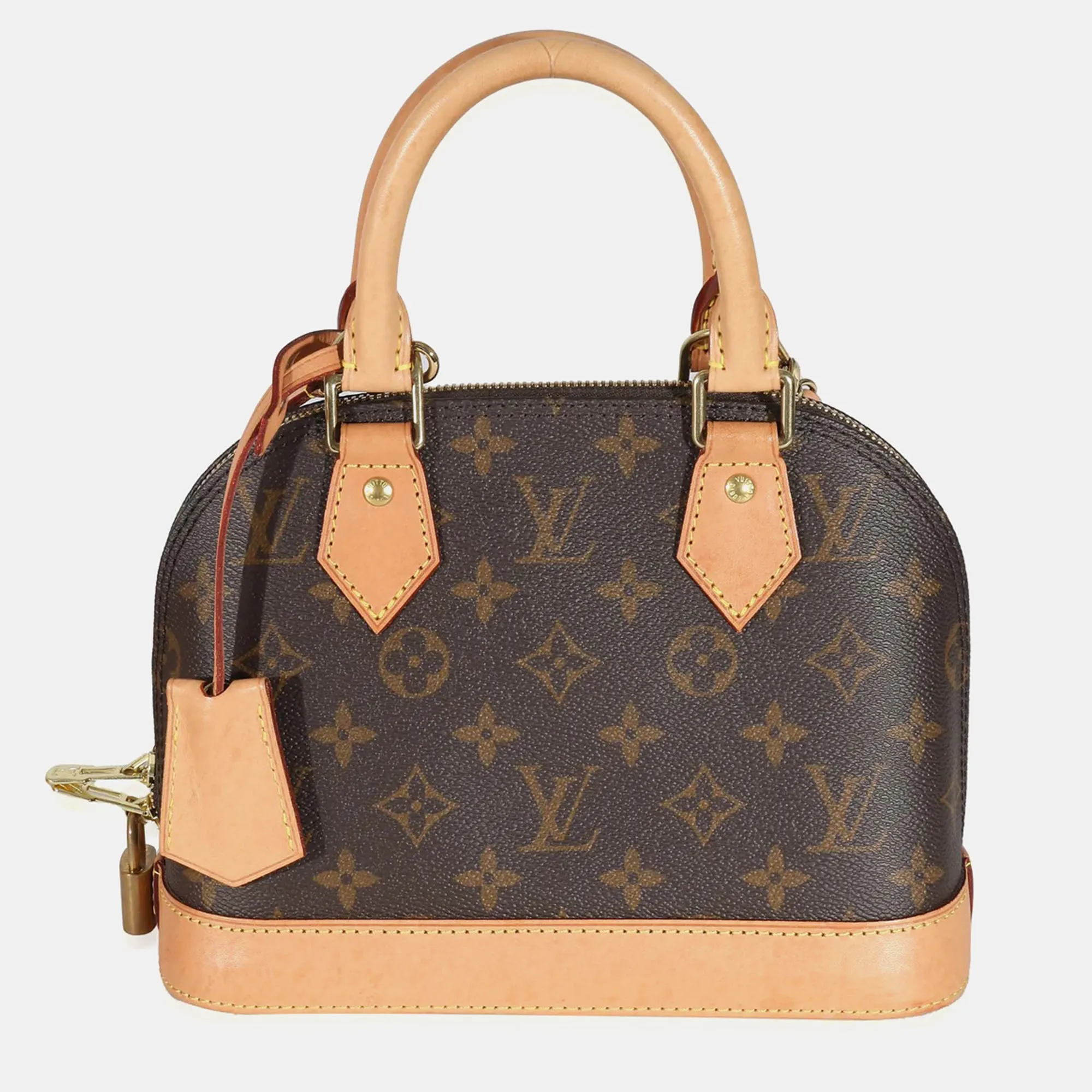 Monogram Canvas Alma BB Satchels