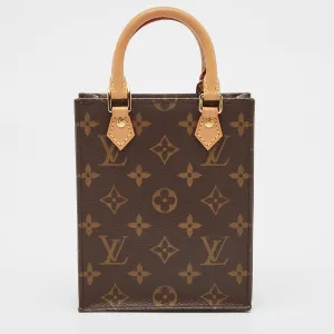 Monogram Canvas Petit Sac Plat Bag
