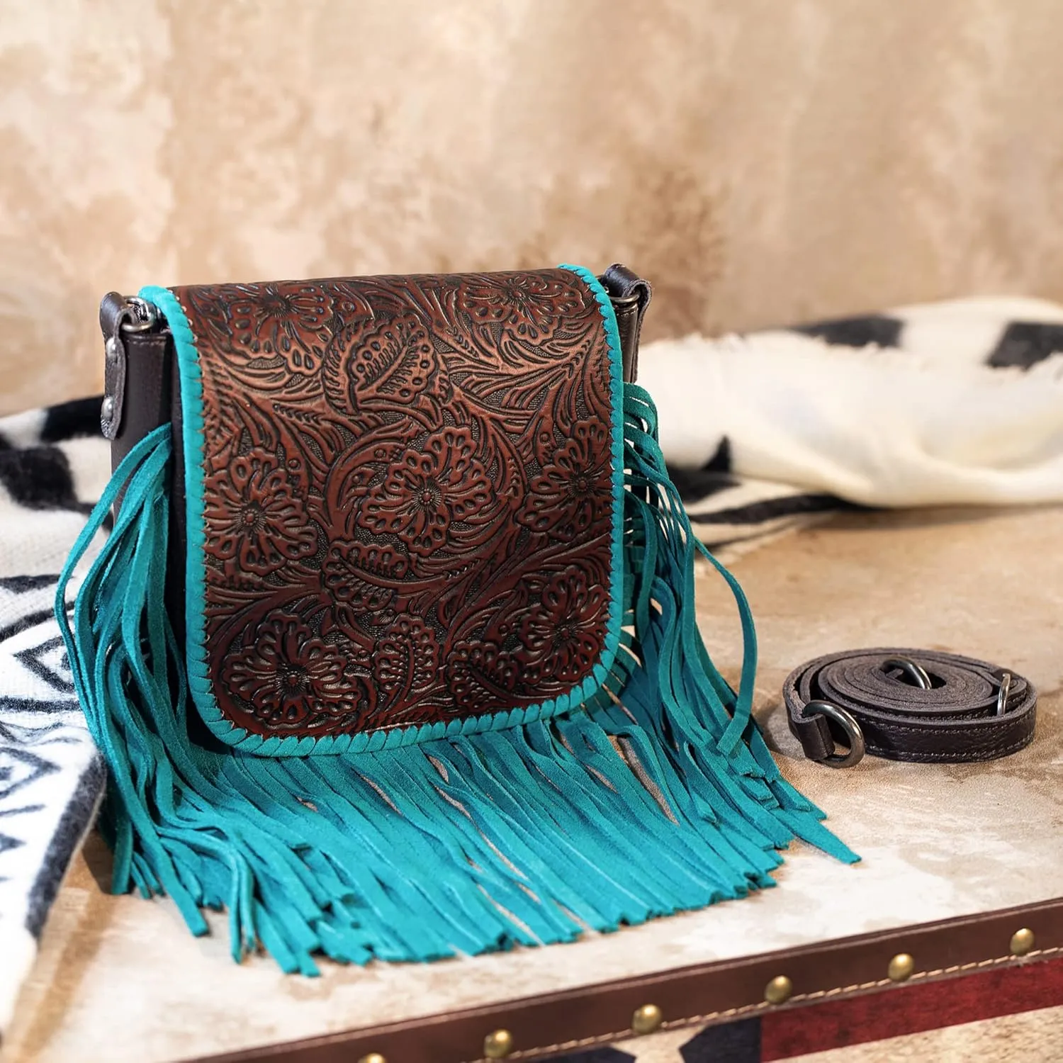 Montana West Fringe Purse Western Purses for Women Crossbody Bag