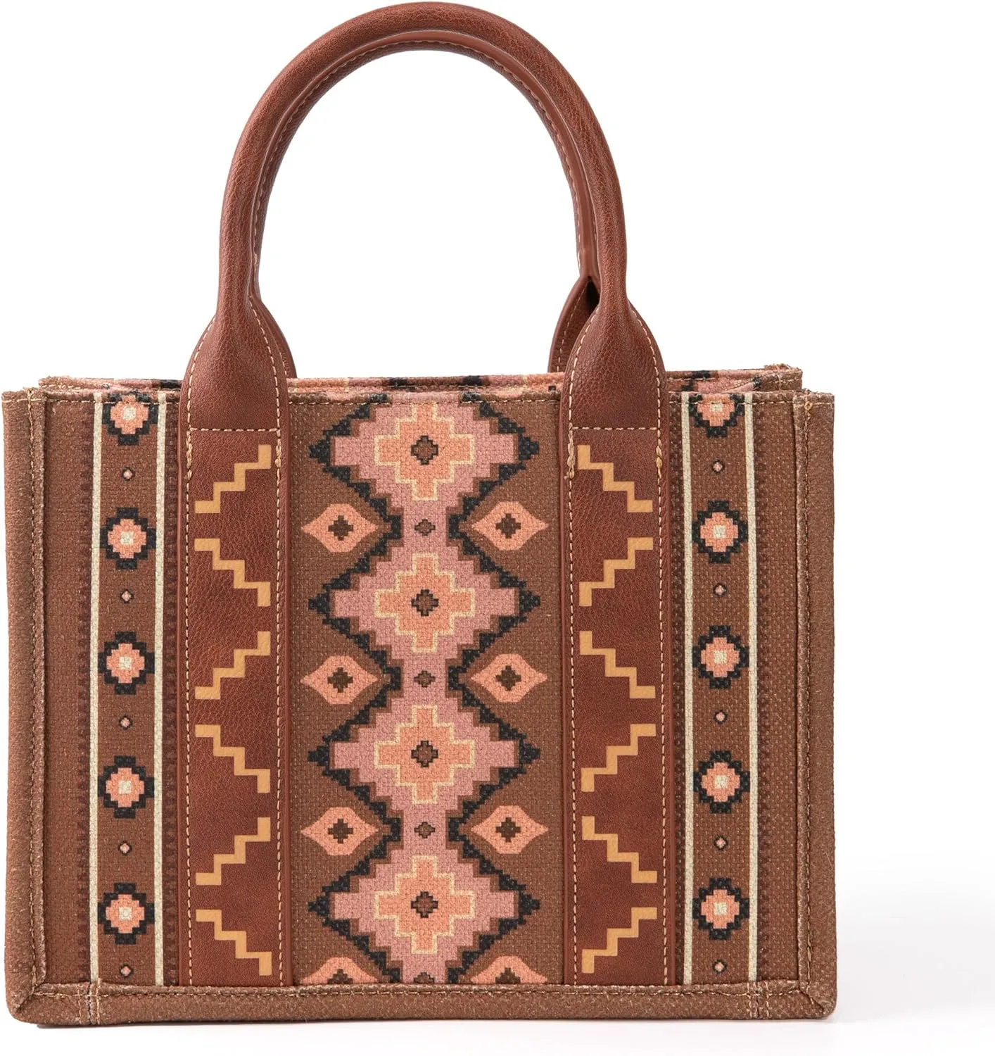 Montana West Wrangler Tote Bag for Women Western Shoulder Purses Boho Aztec Satchel Handbags