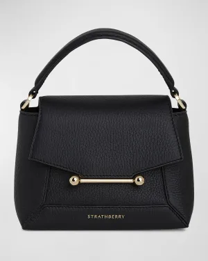 Mosaic Nano Leather Top-Handle Bag