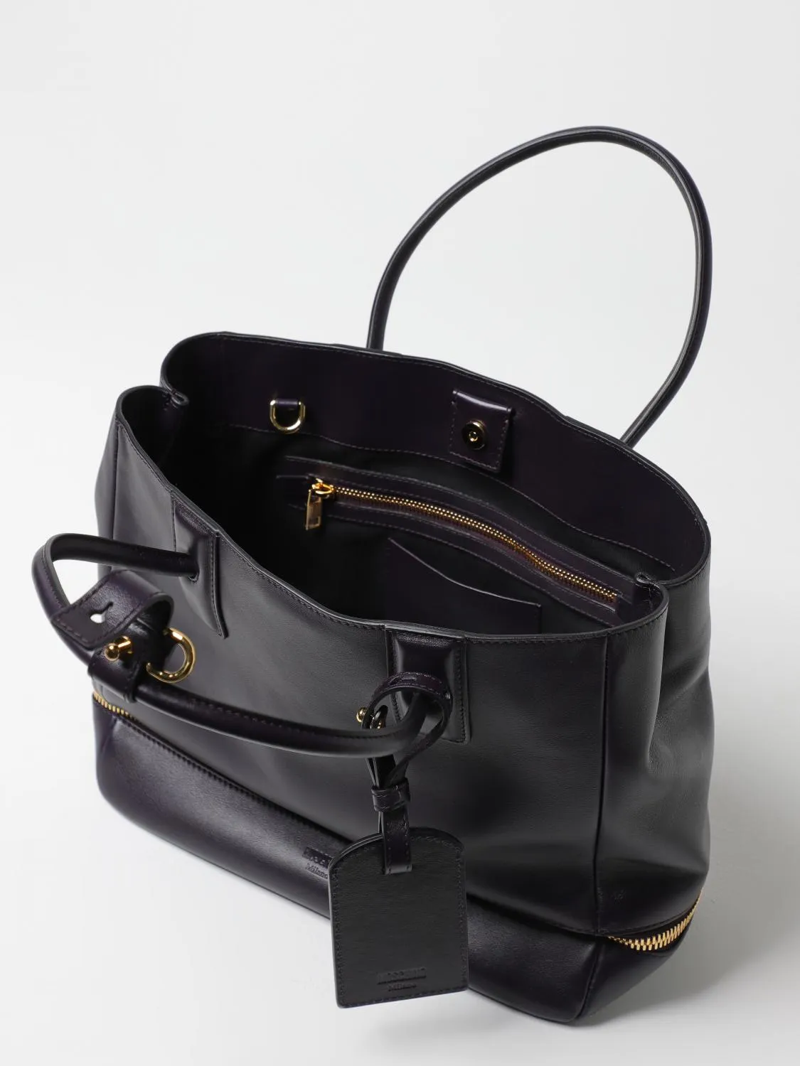 Moschino Couture Tote Bags Woman Violet