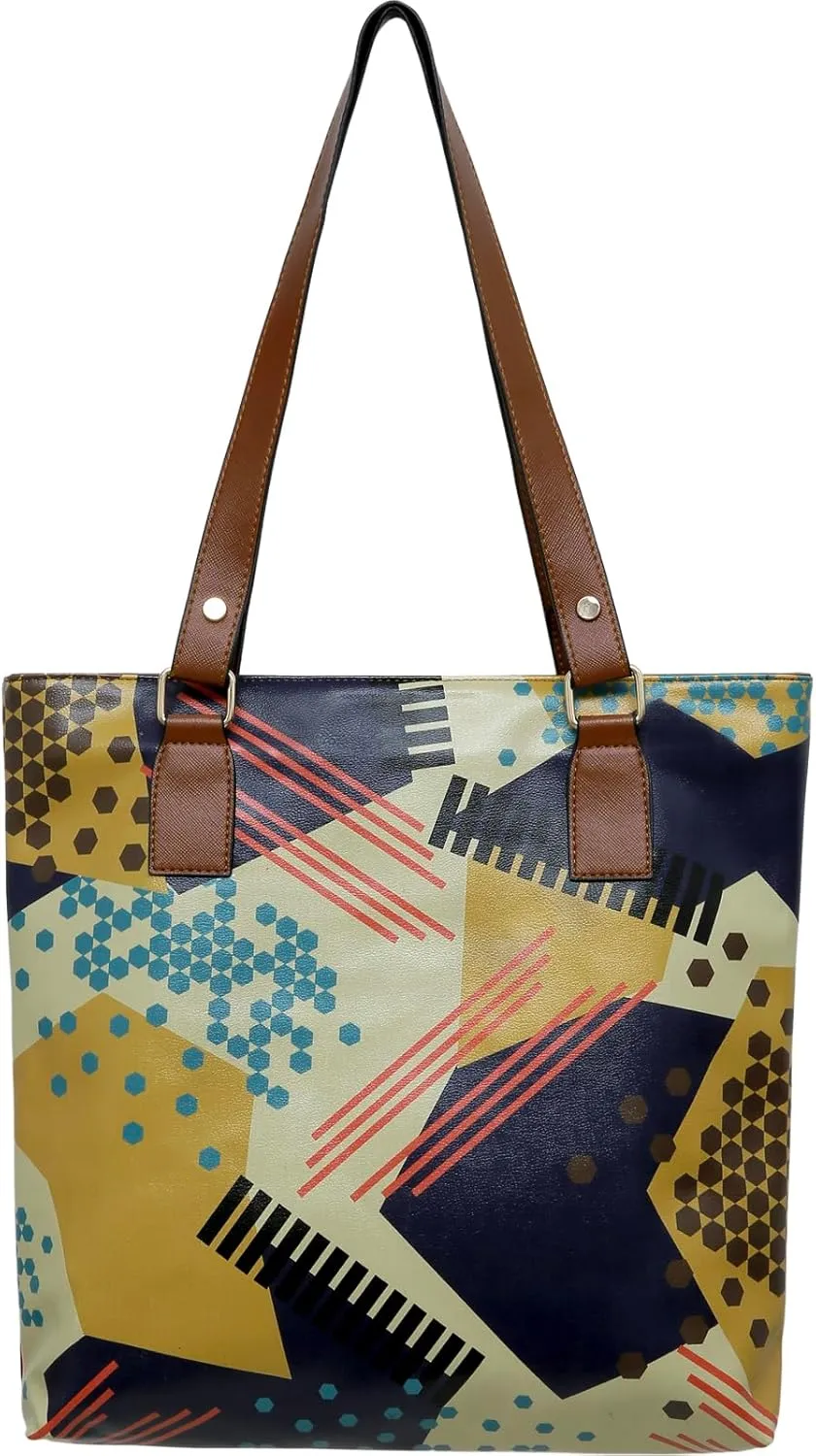Multi Pocket Shoulder Bags for Women - Vegan Leather and Unique Design Handmade Womens Bags