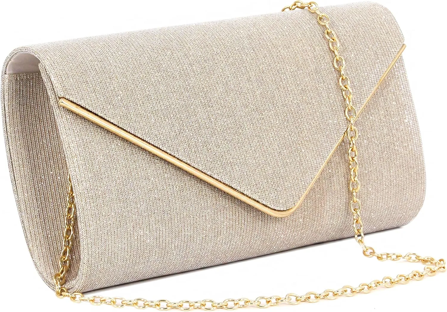Naimo Women's Sequin Evening Purse Wedding Party Clutch Bag