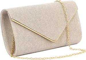Naimo Women's Sequin Evening Purse Wedding Party Clutch Bag