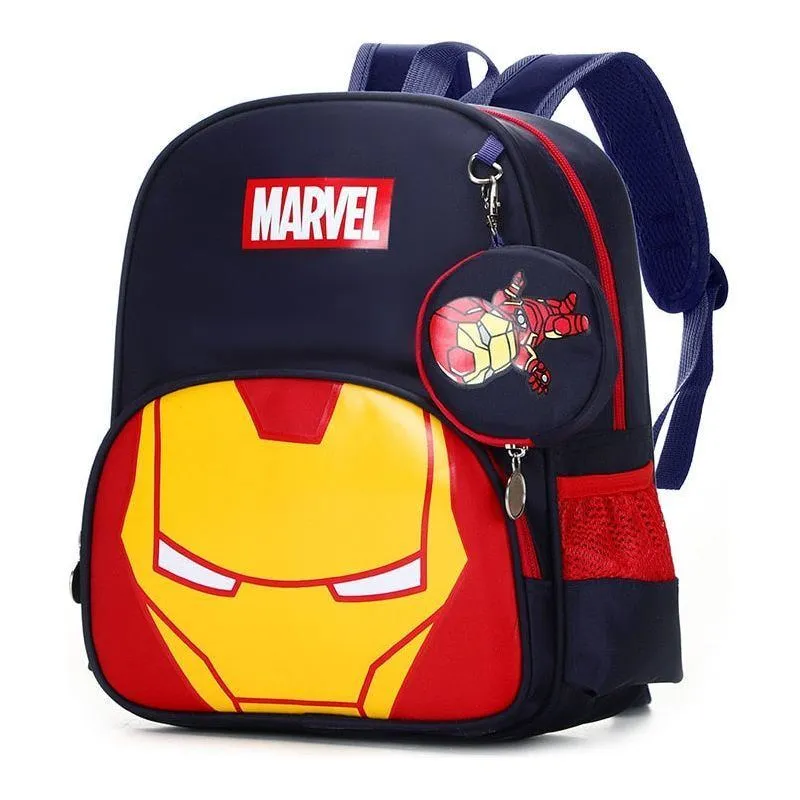 New Children School Bag Boys Girls Spider Man Cartoon Kindergarten Schoolbags Kids Orthopedic Backpacks 4-13 Year