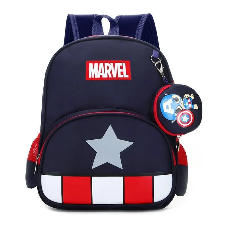 New Children School Bag Boys Girls Spider Man Cartoon Kindergarten Schoolbags Kids Orthopedic Backpacks 4-13 Year