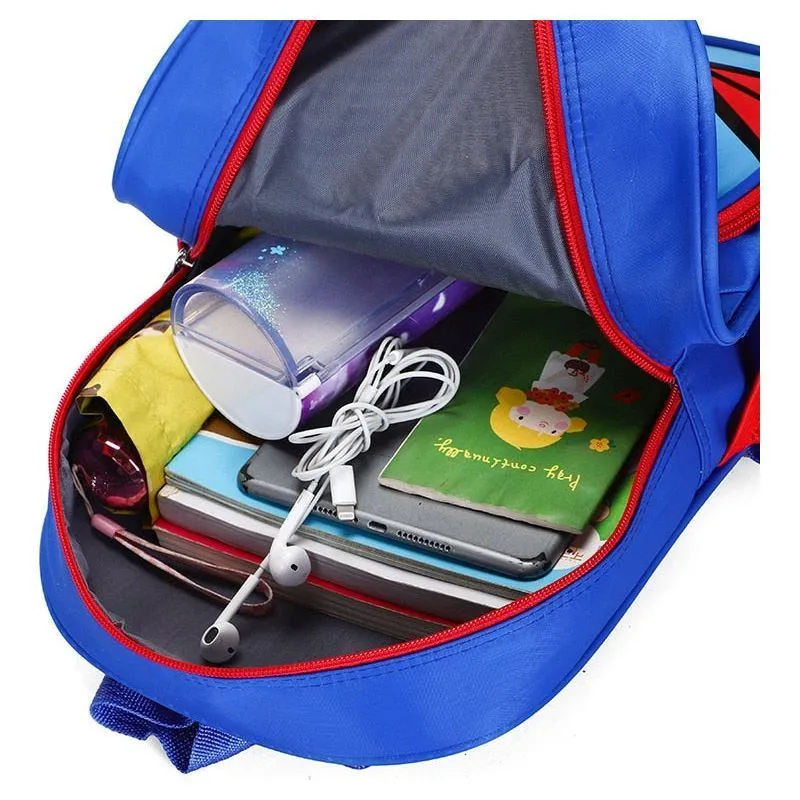 New Children School Bag Boys Girls Spider Man Cartoon Kindergarten Schoolbags Kids Orthopedic Backpacks 4-13 Year