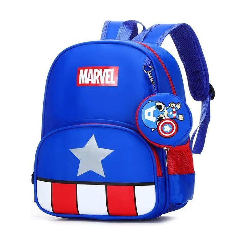 New Children School Bag Boys Girls Spider Man Cartoon Kindergarten Schoolbags Kids Orthopedic Backpacks 4-13 Year