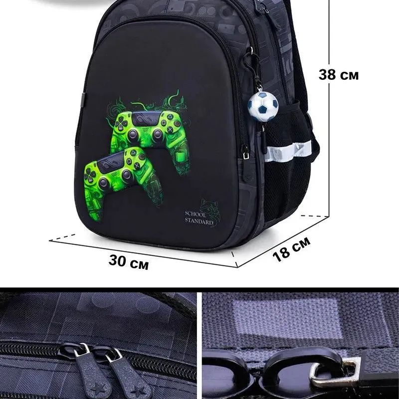 New Russian Brand Cartoon School Backpacks For Boys 1-2 Grade Children Orthopedic Backpack Kids Bookbags Students School bag