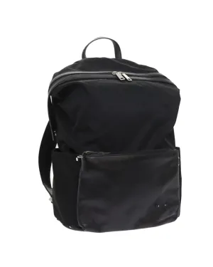 Nylon Leather Backpack