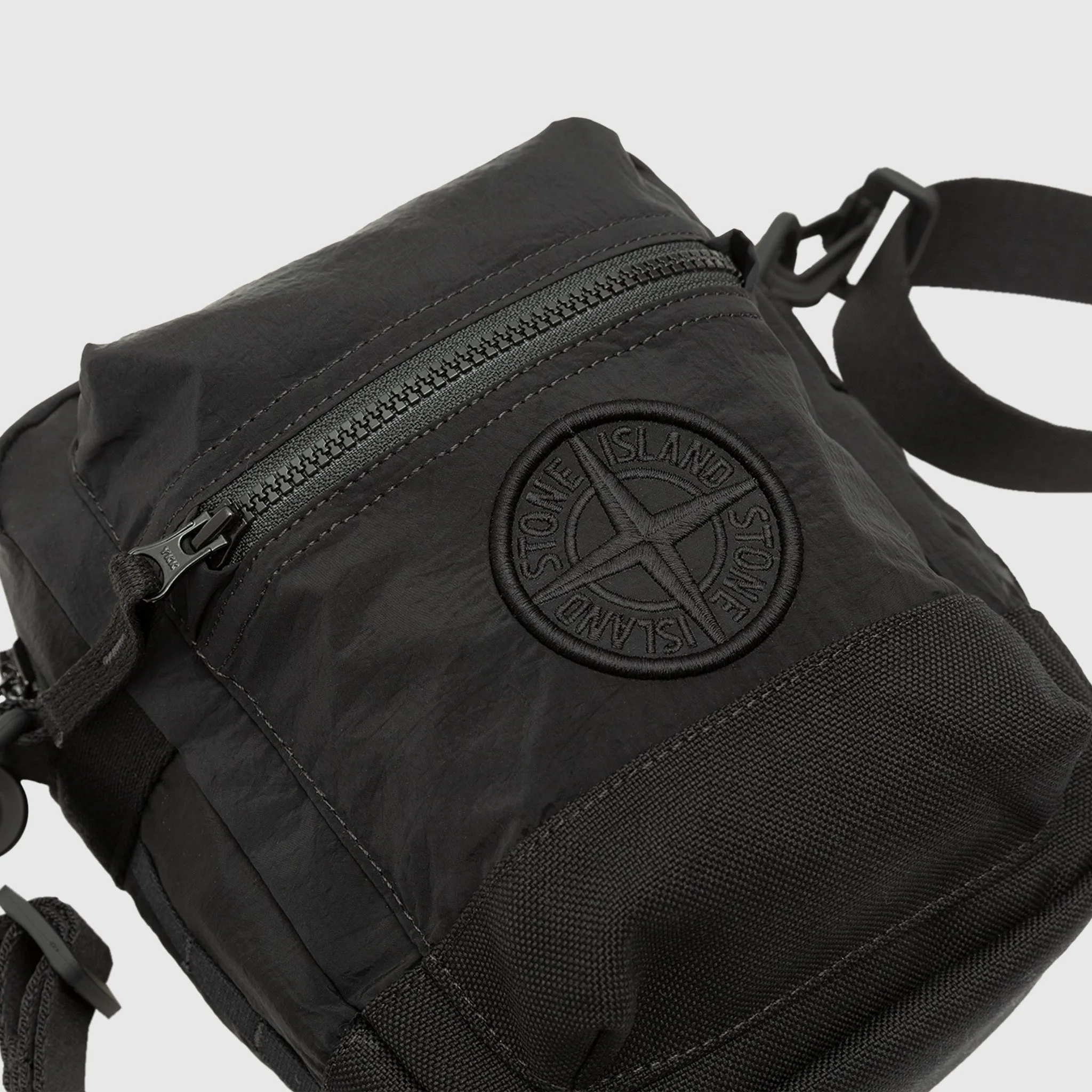 NYLON METAL IN ECONYL® CROSS BODY BAG