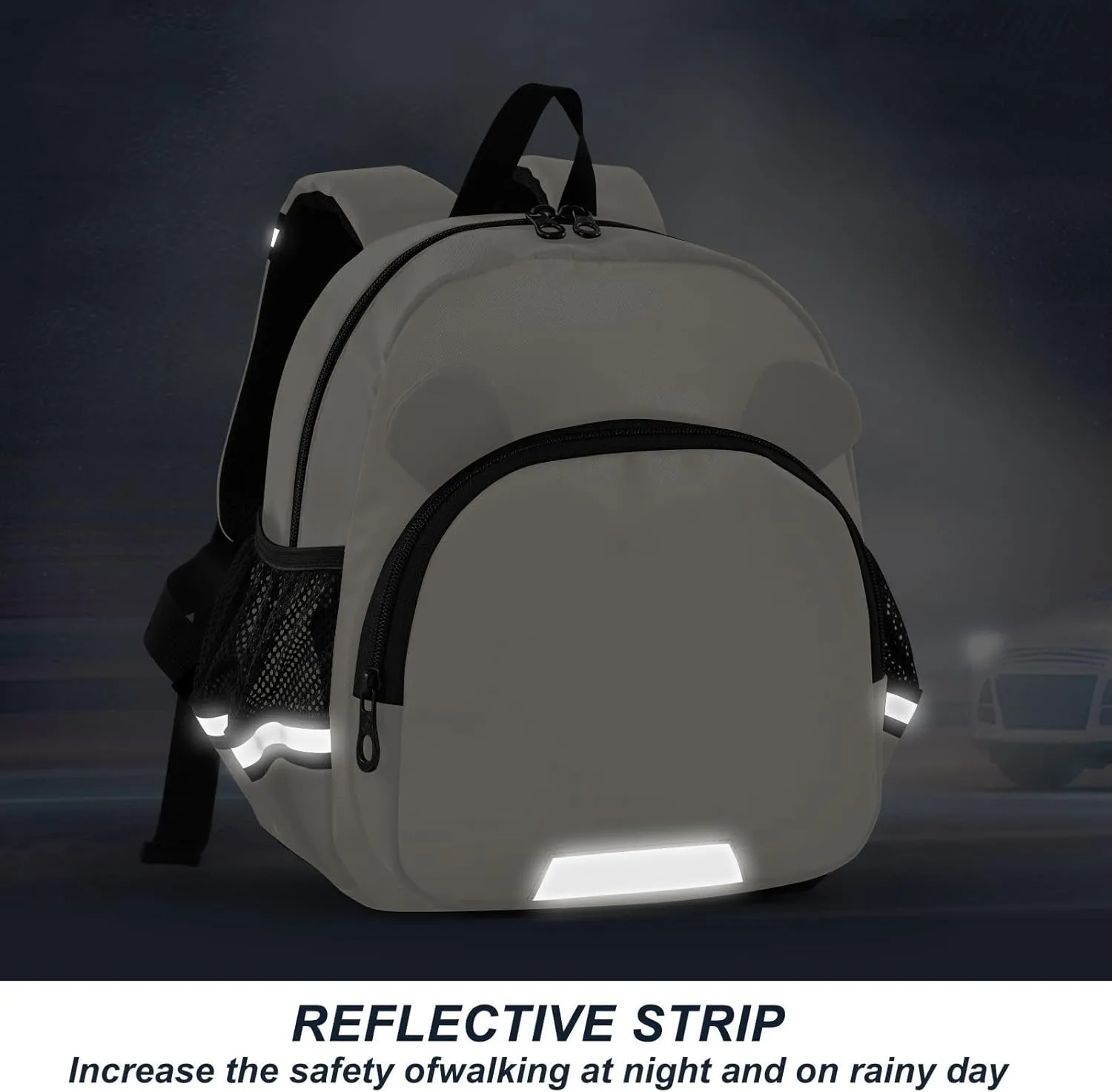 ODAWA Toddler Leash Backpacks Old Lace Kids Backpack, Toddler Schoolbags for Boys and Girls