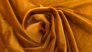 One Way Stretch Velvet Ginger
