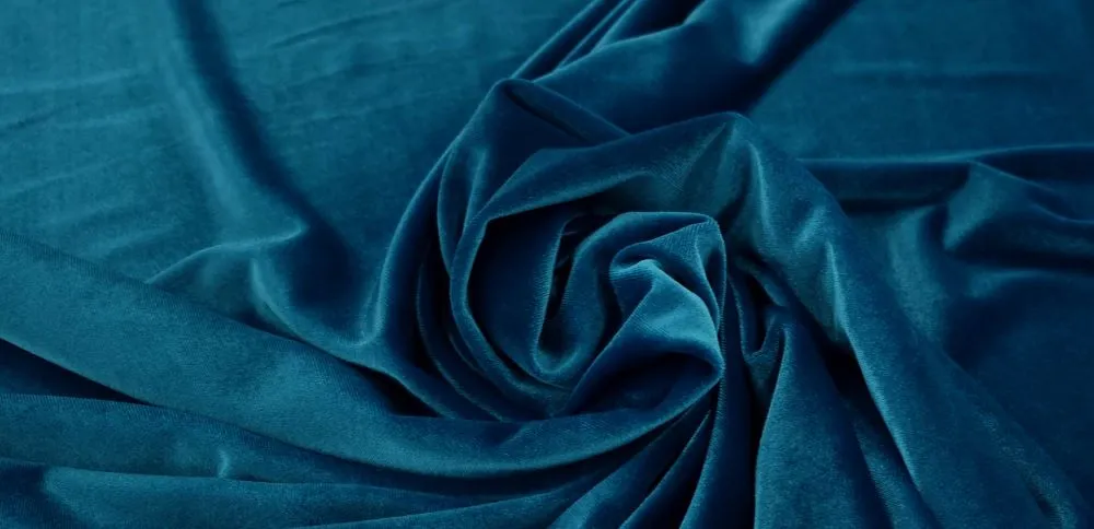 One Way Stretch Velvet Oasis