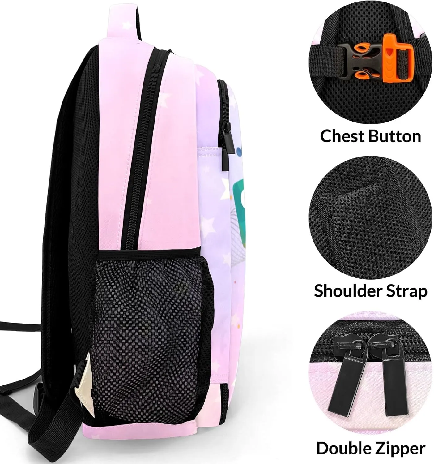 Personalized Bass Guitar Saxophone Piano Music Team Backpack Casual Bag Daypack Laptop Bag for Family Party Gift