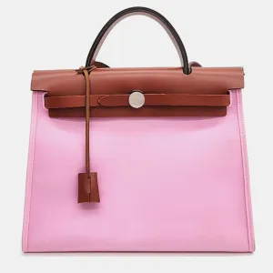 Pink leather Herbag Small Bag