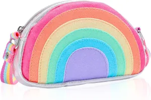 PinkSheep Toddler Purse for Girls Gifts Rainbow PurseToddler Crossbody Kids Wallet Shoulder Bag for 3-6Year Little Girl Fashion