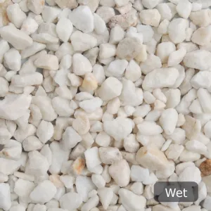Polar White Chippings, 20mm: 20kg Bag