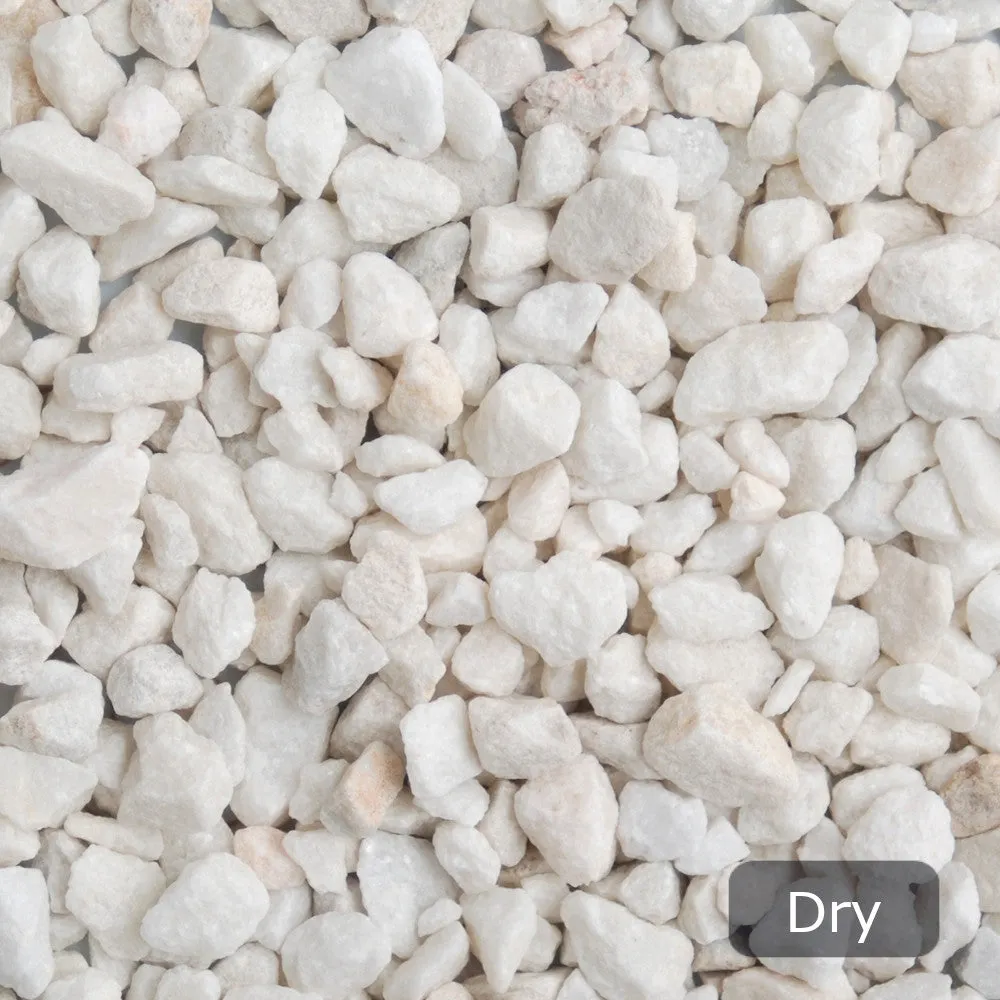 Polar White Chippings, 20mm: 20kg Bag